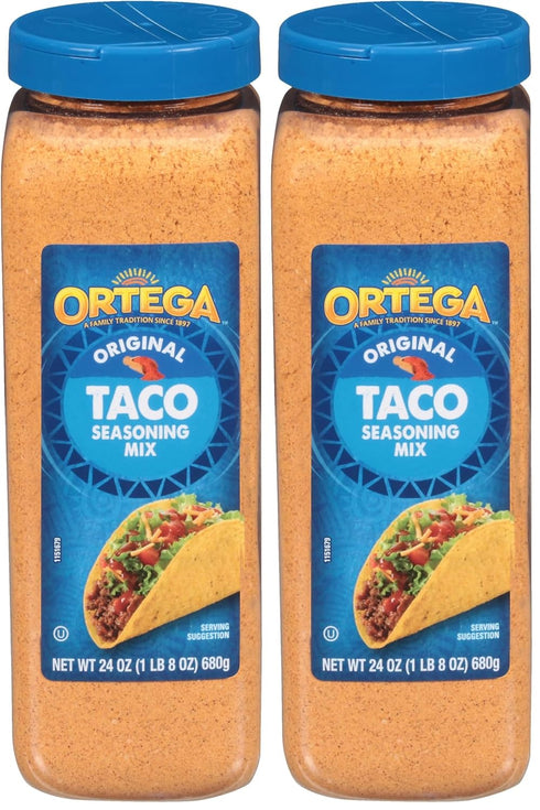 Ortega Seasoning Mix, Taco Seasoning, 24 Ounce (Pack of 2)