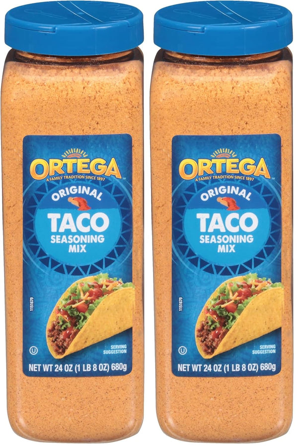 Ortega Seasoning Mix, Taco Seasoning, 24 Ounce (Pack of 2)