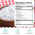 1lb Quay Naturals Pure Baking Soda - Aluminum-Free, Food-Grade, Multi-Purpose - For Baking, Cleaning & Deodorizing
