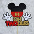 Oh Twodles Mouse Cake Topper | 2nd Birthday Party Supplies and Decorations