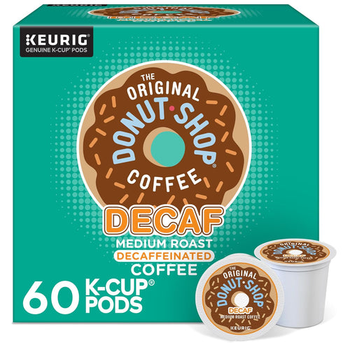 The Original Donut Shop Decaf Keurig Single-Serve K-Cup Pods, Medium Roast Coffee,