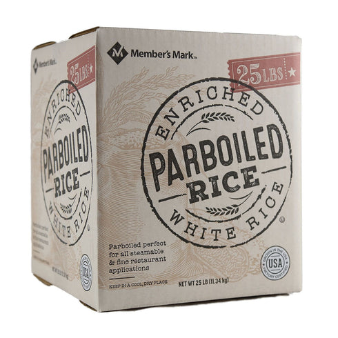 MEMBERS MARK Member'sMark Parboiled White Rice, 25 Pound