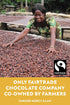 70% 3oz. (12 Pack) Divine Chocolate Bars - Dark Chocolate with Ginger & Orange - Made with Fairtrade Cocoa, Natural