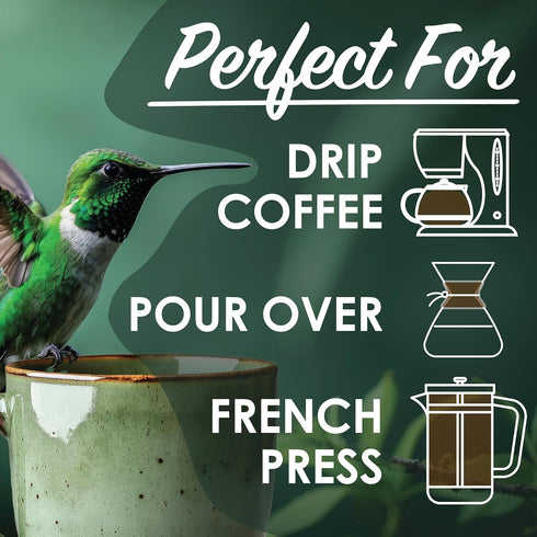 100% 1 Lb (Pack 2) Magnum Exotics Coffee Blue Mountain Coffee Blend - Medium-Light Roast, Whole Bean, Made from Arabica