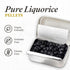 Barkleys Black Licorice Candy, Gluten Free Licorice Pellets, Vegan Black Licorice Intense (1 Can x 16 gr.)