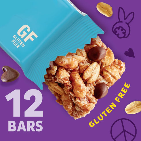 11.76 oz, 12 Annie's Gluten Free Chewy Granola Bar, Double Chocolate Chip, Bars