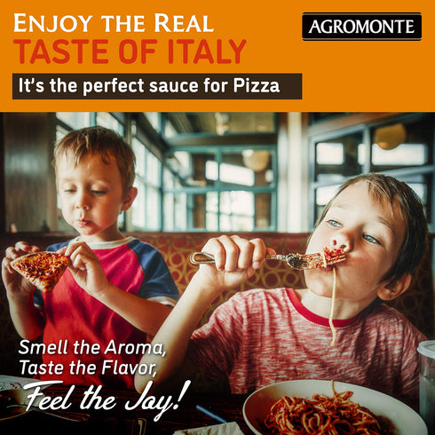 Agromonte Authentic Italian Cherry Tomato Pasta Sauce (Classic) - 11.64oz (2 Pack) - Certified Kosher, Gluten-Free