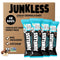 JUNKLESS Chewy Granola Bar 48 Bar Family Pack Chocolate Chip Less Sugar,