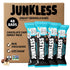 JUNKLESS Chewy Granola Bar 48 Bar Family Pack Chocolate Chip Less Sugar,