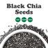 1 Food to Live - Black Chia Seeds, Pound Whole, Sproutable, Vegan, Kosher, Keto, Sirtfood, Bulk. Rich in Essential