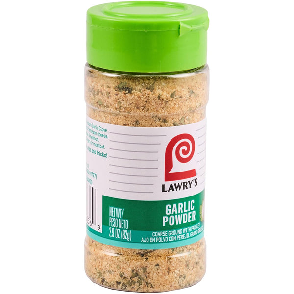 Lawrys Coarse Ground with Parsley Garlic Powder, 2.9 oz