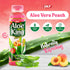 16.9 oz. Pack 20), OKF Aloe Vera King Drink with Pure Aloe Pulp, Variety Flavors, (Peach, of Korean Premium Health