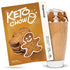 Keto Chow Holiday Gingerbread|Meal Replacement Shake Powder|Nutritionally Complete Keto Food|Low Carb Meals|Delicious
