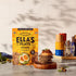 (3 Pack) ELLAS FLATS Sesame All Seed Savory Crisps All Natural, Gluten Free, Good Source of Protein, High Fiber, Vegan