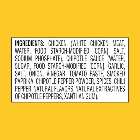 (2.6 oz 12 Pack) StarKist Chicken Creations BOLD Chipotle Pouch - Fully Cooked High Protein White Meat, No Draining