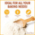 2 Lb (Pack 4) Great River Organic Milling Lily White Organic All-Purpose Flour | Unbleached & Unbromated | Non-GMO