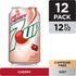 7UP 12 Oz (Pack 12) Diet Cherry Flavored Lemon Lime Soda, Fl
