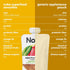 4.22 oz, 6 Count Noka Superfood Fruit Smoothie Pouches, Mango Coconut, Healthy Snacks with Flax Seed, Prebiotic Fiber
