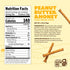 6 oz (Pack 1) Quinn Snacks Peanut Butter & Honey Filled Pretzel Sticks - Gluten Free Snack, Sweet & Salty, Made