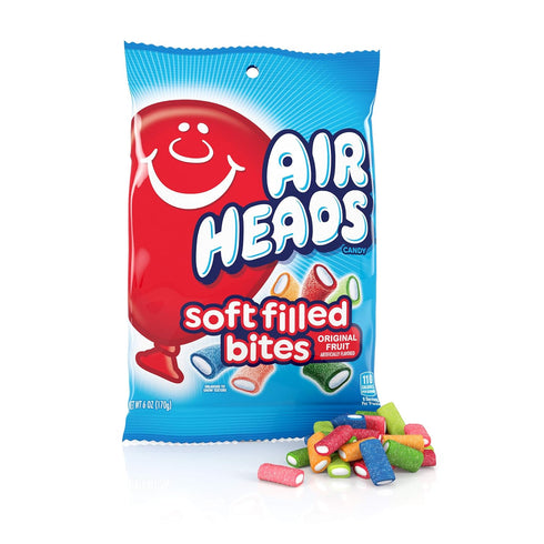 AirHeads Soft Filled Bites, Party, 6 Ounce (Packaging may vary)