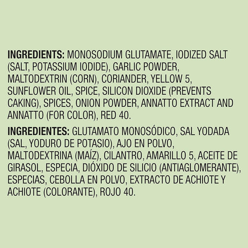 5.6 oz, 32 Count Knorr Sazn Flavorful Seasoning for Sauce, Meat, Poultry, Fish, Seafood, Stews, Rice, Beans, and Other