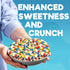4 oz, Freeze-Dried Candy Fruit Crunch Tropical, Assorted Variety Flavors, Bag Pouch, Ideal Gift Snack