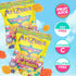 10 10 0.9oz 100 0.9oz Gummy AriZona Fruit Snacks, Sour Lemonade - Boxes of ct. Bags (Total ct. Bags) - Gluten Free