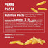 16oz, (Pack 2) Rao's Homemade Penne Pasta, Traditionally Crafted, Premium Quality, From Durum Semolina Flour