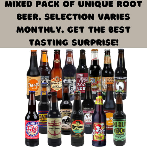 Generic Pack (12 Pack) Root Beer Surprise Variety Sampler | Premium Craft Root Beer Variety from Around USA | Includes