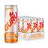 GURU Zero Sugar Energy Drink,Orange Raspberry Sorbet Organic Sparkling Energy Drink with