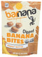 Barnana Organic Peanut Butter Dipped Chewy Banana Bites, 3.5 Ounce Bag