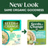 8.5 oz SEEDS OF CHANGE Organic Quinoa & Brown Rice with Sea Salt, Organic Food, Pouch