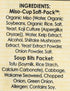 2.9 oz Edward & Sons Organic Japanese Restaurant Stle Miso Cup Instant Soup