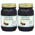 Arndts Fudgery DBA The Amish-Buggy Amish Jam - Two 18 Oz Jars (Cherry Butter)