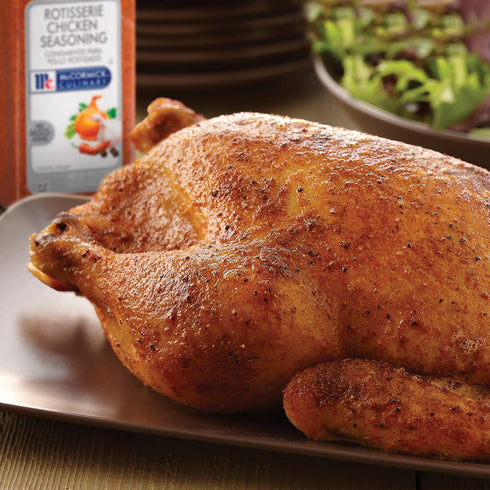 24 oz 24 (Pack 2) McCormick Culinary Rotisserie Chicken Seasoning, - One Ounce Container Chicken Seasoning Rub