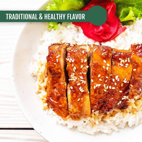 Best Of Thailand Premium Lite Soy Sauce, Low Sodium - 2 Bottles of 23.65oz Authentic Asian-Brewed Marinade