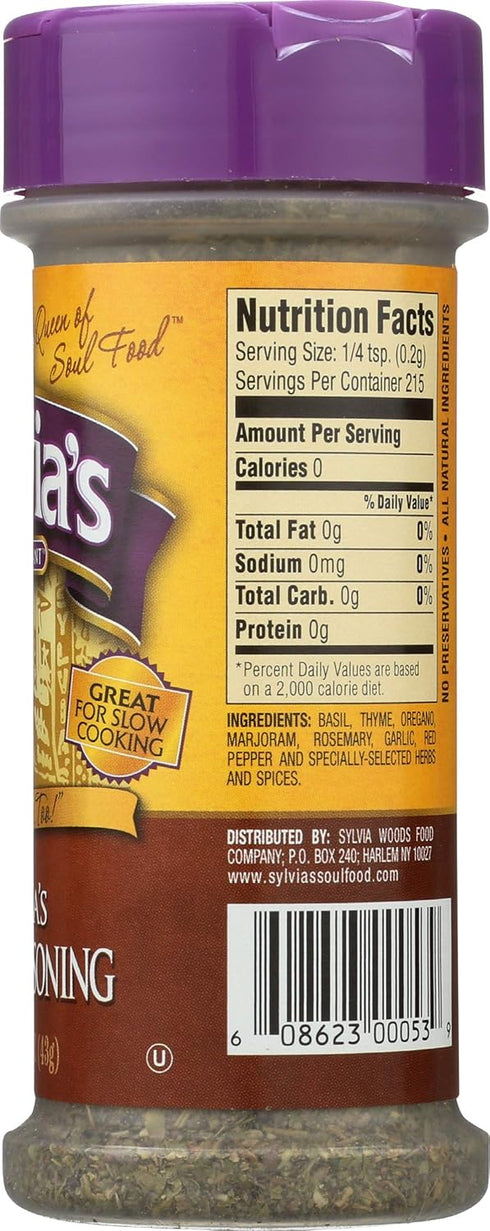 SYLVIAS Seasoning Secret, 1.5 oz