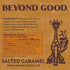 2.64 Beyond Good, Organic Bar Dark Chocolate Salted Caramel, Ounce
