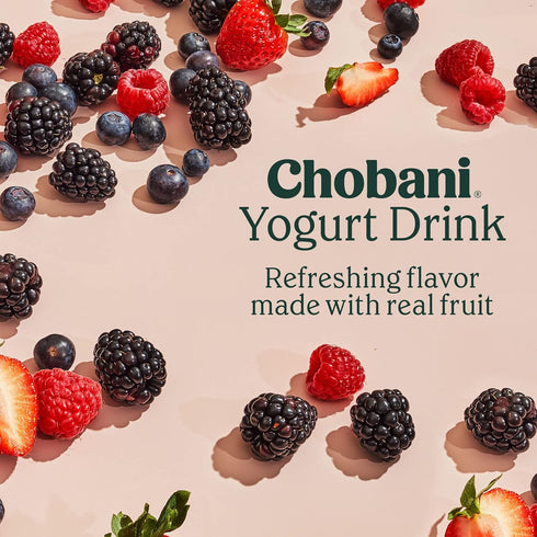 7oz Chobani Strawberry Banana Low-Fat Greek Yogurt Drink