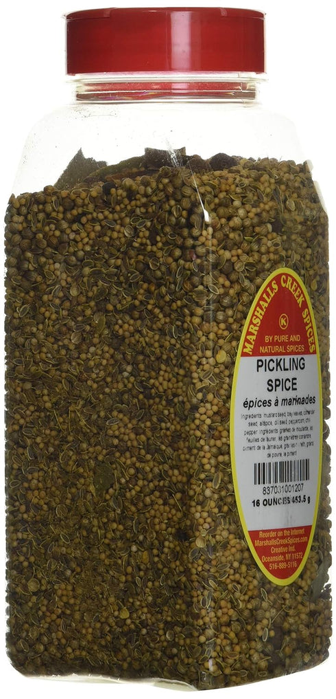 PICKLING SPICE FRESHLY PACKED IN LARGE JARS, herbs, spices, seasonings