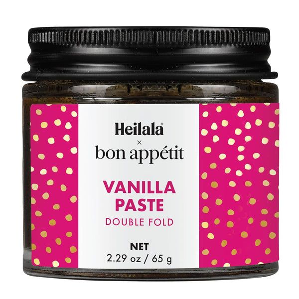 Heilala x Bon Apptit Double Fold Vanilla Bean Paste Twice the Flavor