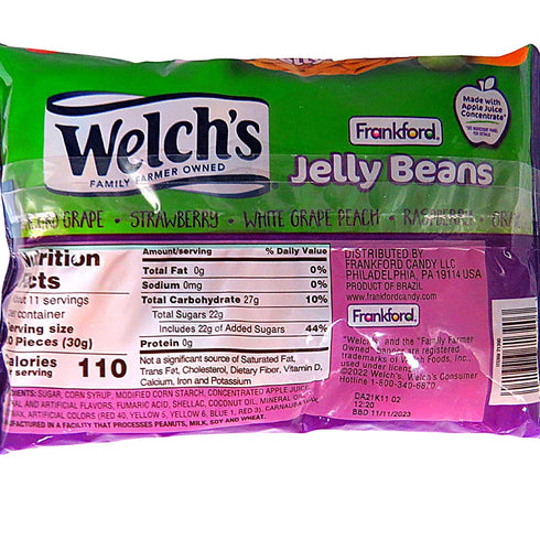 12 oz. Welch's Assorted Jelly Beans Bag
