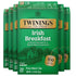 Twinings Irish Breakfast Black Tea Individually Wrapped Bags, 20 Count (Pack of