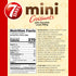 7Days (2.12oz, Pack 10) Mini Croissant Pouches, Chocolate Filling, Individual Size Snack Bag, On the Go Bakery Snacks