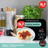 (1 Pack) KJ Poultry Kosher Parve Ready Meals - Cheese Ravioli in Tomato Sauce, MRE Meals Ready to Eat, Halal, Prepared
