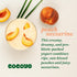 8 oz COCOYO Living Coconut Yogurt - - Peach Nectarine Probiotic Yogurt for Gut Health - Plant-based, Vegan