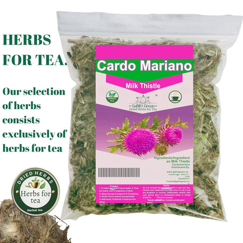 Gabio Green (4.1 oz/116.2 (4.1 oz/116.2 Cardo Mariano - Milk Thistle Loose Tea gr) Cardomarin Herbal Tea Gabiogreen