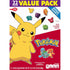 17.6 oz (22 Pokemon Fruit Flavored Snacks, Fat Free and Gluten Free Snacks, Pouches)