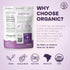 5 Jungle Powders Organic Acai Powder Ounce Bag Freeze Dried Acai Berry Powder from Whole Berries, Antioxidant-Rich Acai
