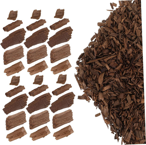 3 Packs Cabilock Oak Chips for Wine Brewing Enhances for Home Brewing Equipment for Red Wine Vinification